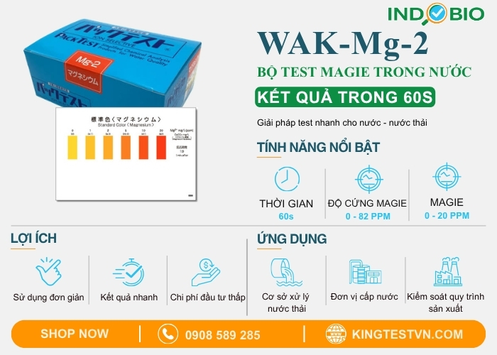 Tổng quan bộ test Magie WAK-Mg-2
